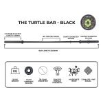 The Black Turtle Bar - (28.5mm, 20kg) - Image 3