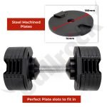 Adjustable Dumbbells Rapid – 20kg and 32kg – 2 kg incremental - Image 6