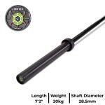 The Black Turtle Bar - (28.5mm, 20kg)
