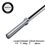 The Dark Turtle Bar - Bearing Claws (20kg, 28mm) - Remastered