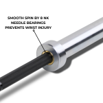The Dark Turtle Bar - Bearing Claws (20kg, 28mm) - Remastered - Image 5