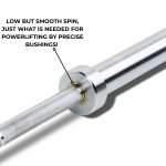 The Sabertooth Bar (20kg, 29mm) Hard Chrome - Remastered - Image 4