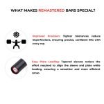 The Sabertooth Bar - Stainless Steel (20kg, 29mm) - Remastered - Image 3