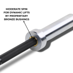 The Short Panther Bar (15kg,28.5mm, 6ft) Black Hard Chrome - Remastered - Image 4