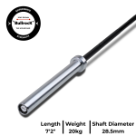 The Hound Bar (20kg,28.5mm) Black Hard Chrome - Remastered