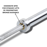 The Toros Evo Bar (20kg, 29mm) Chrome - Remastered - Image 4