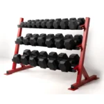 3 Tier Dumbbell Rack (Storage for Hex Dumbbells) - Image 2