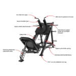 Leg Press Hack Squat Combo Pro - Image 4