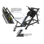 Leg Press Hack Squat Combo Pro - Image 5