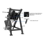 Leg Press Hack Squat Combo Pro - Image 7